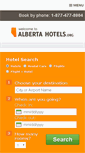 Mobile Screenshot of albertahotels.org
